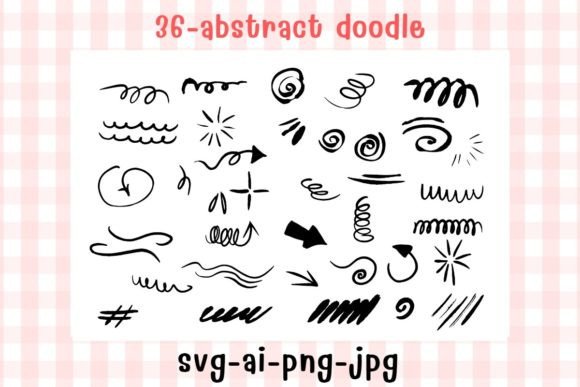 36-Abstract Doodle SVG Review: A Designer’s Take