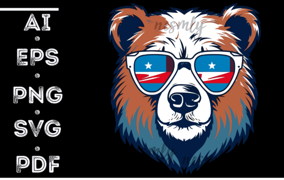 Bear 4th of July: A Patriotic Embroidery Design for Real Projects