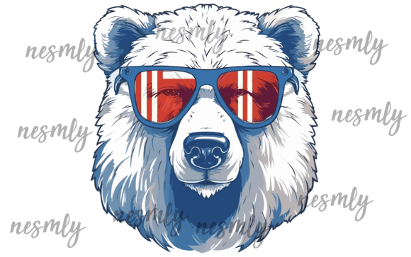 Bear Sunglasses: A Bold Embroidery Design for Real-World Projects
