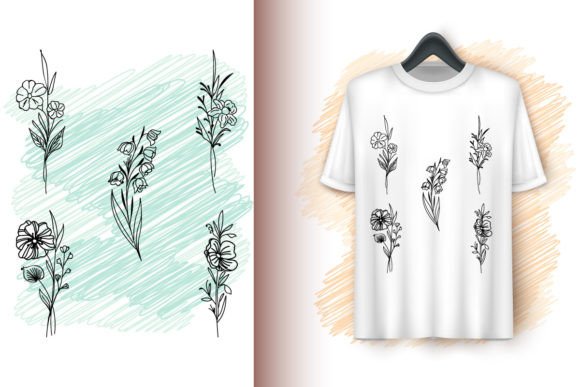 Beautiful Flower Bouquet Line Art Set Review for Real Embroidery Projects