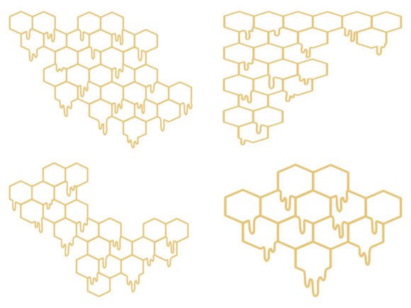Bee Honeycomb Cells Illustration: A Designer’s Practical Take