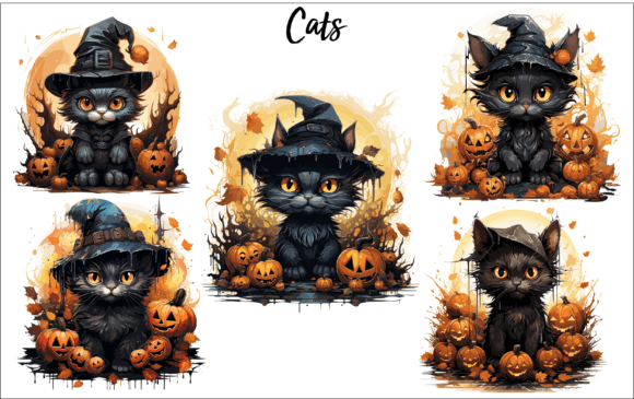 Cats Halloween Clipart Bundle Review: A Designer’s Take