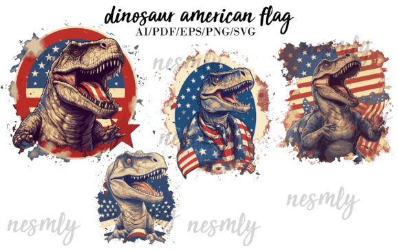 Dinosaur 4th of July Sublimation Bundle Review