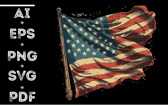 Vintage Usa Flag Embroidery Design Review